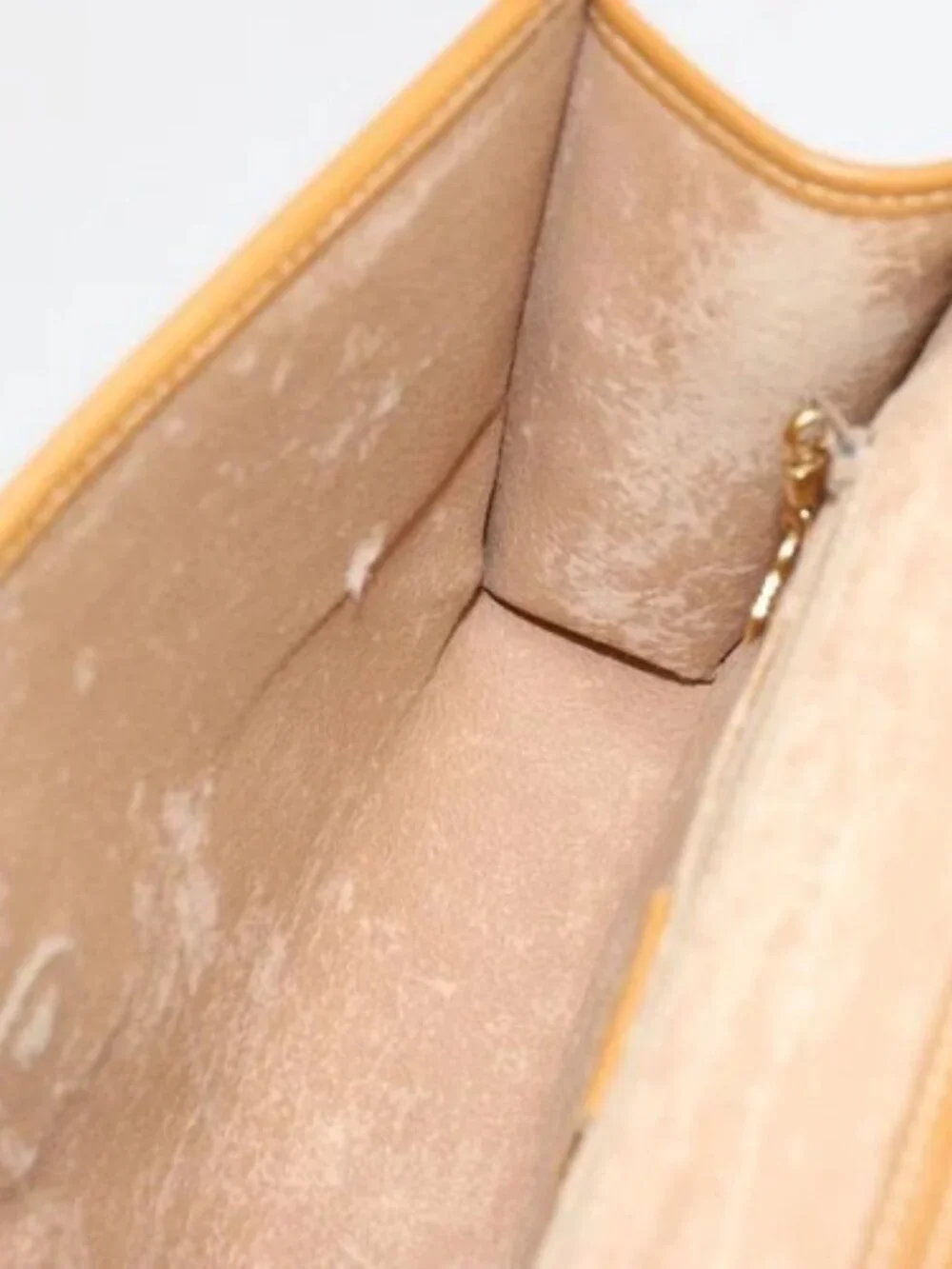 GUCCI Micro GG Supreme Shoulder Bag PVC Beige - Picture 7 of 16